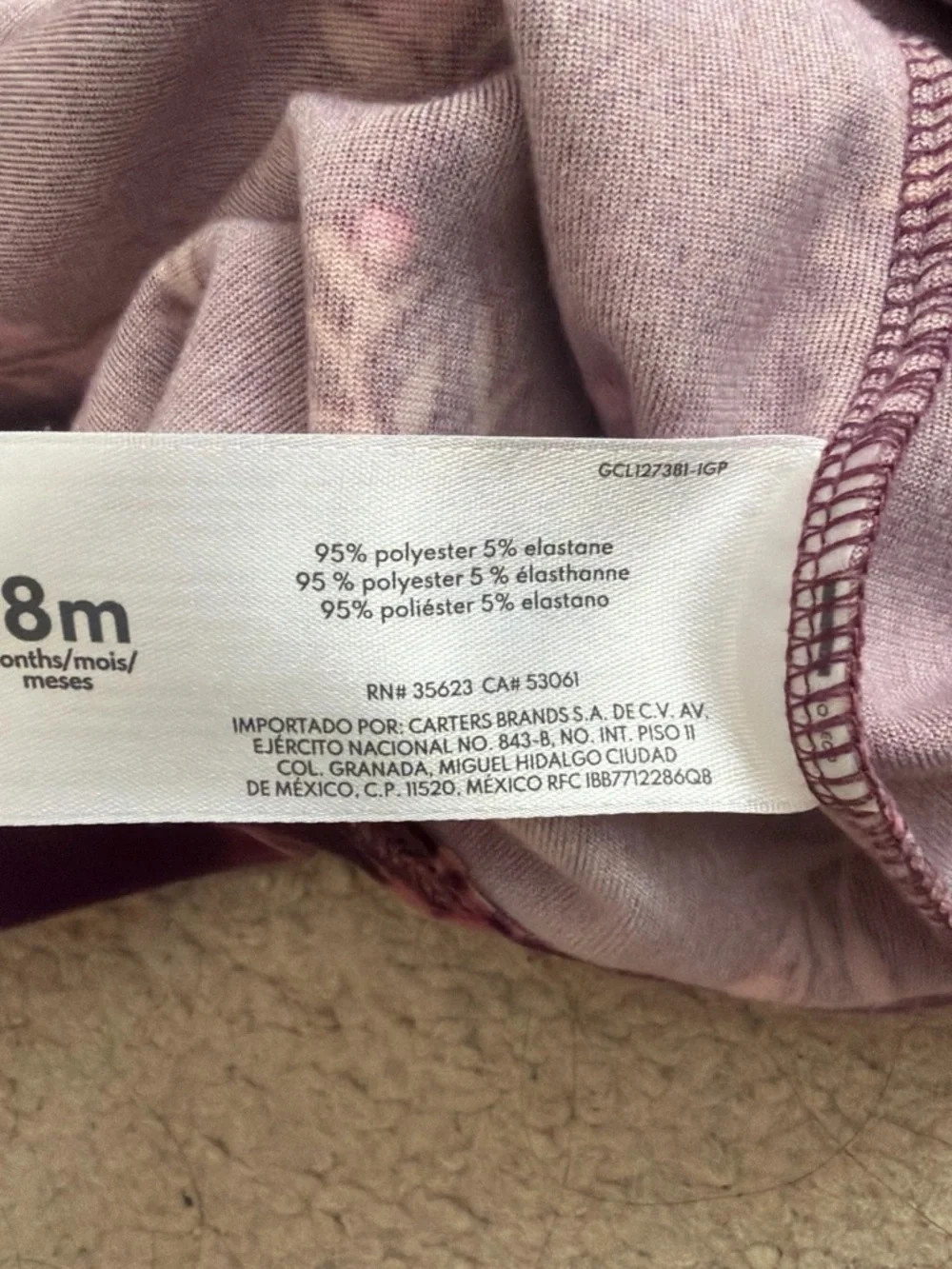 Carter's babygirl Sleeveless Dress size 18 month